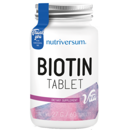 Nutriversum Biotin 60 tablets